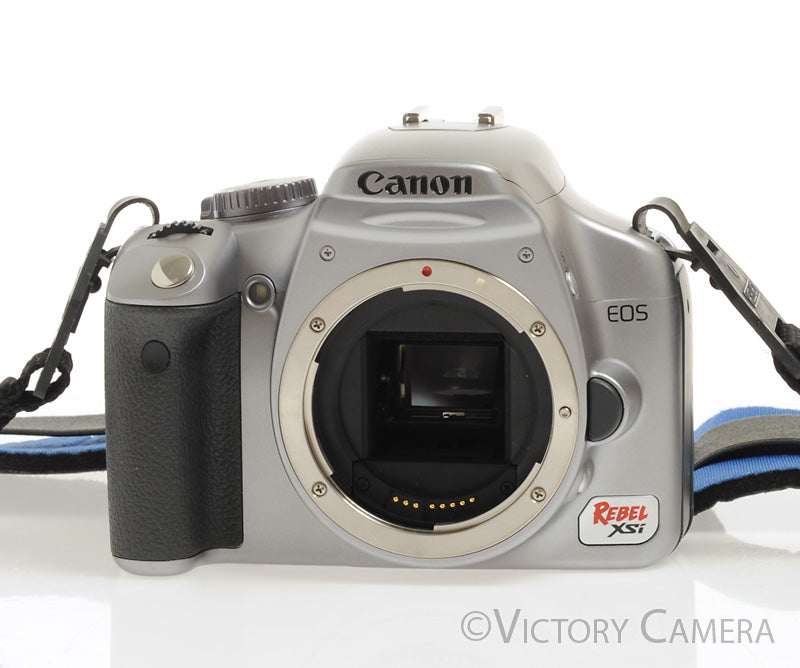 Canon EOS Rebel XSi 12.2MP Digital SLR Grey Camera Body [EXC+]