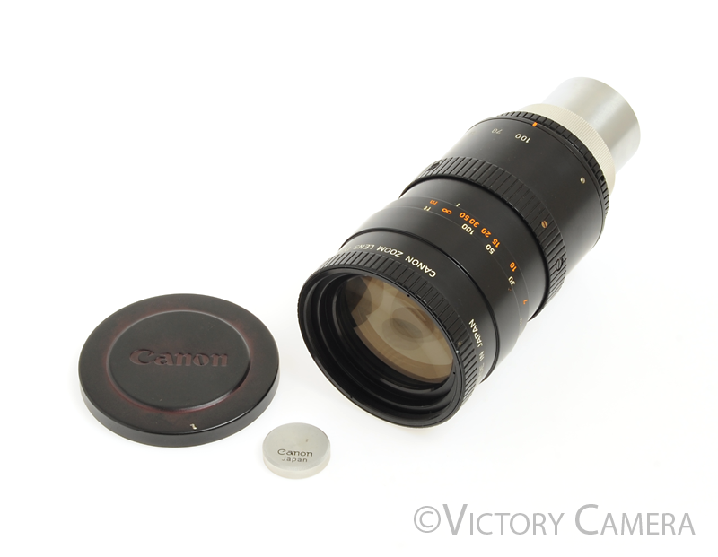 Canon Zoom Lens TV-16 25-100mm f1.8 C Mount Zoom Lens for Bolex [GOOD] - Victory Camera