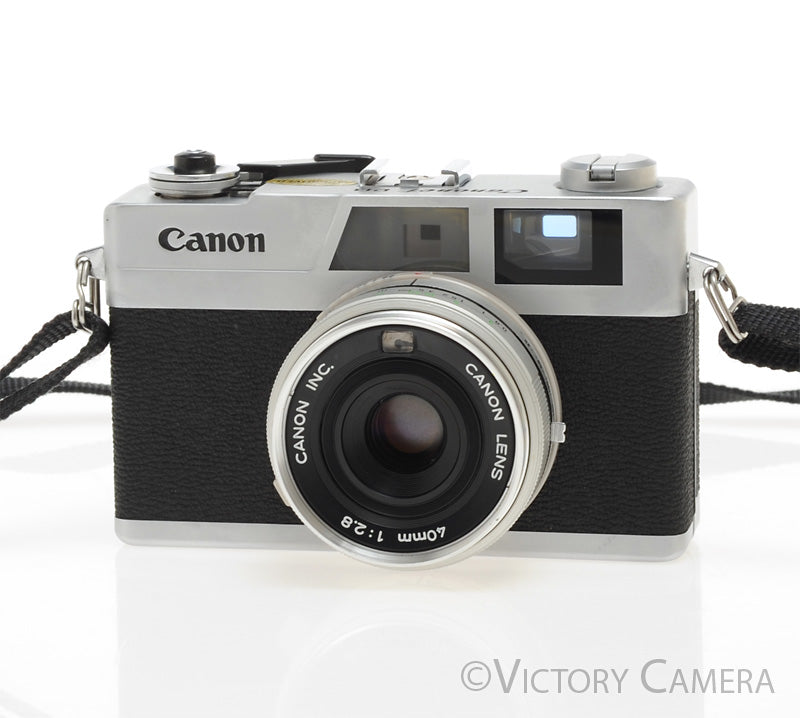 Canon Canonet 28 35mm Rangefinder Camera w/ 40mm f2.8 Lens -New Seals- [EXC-]