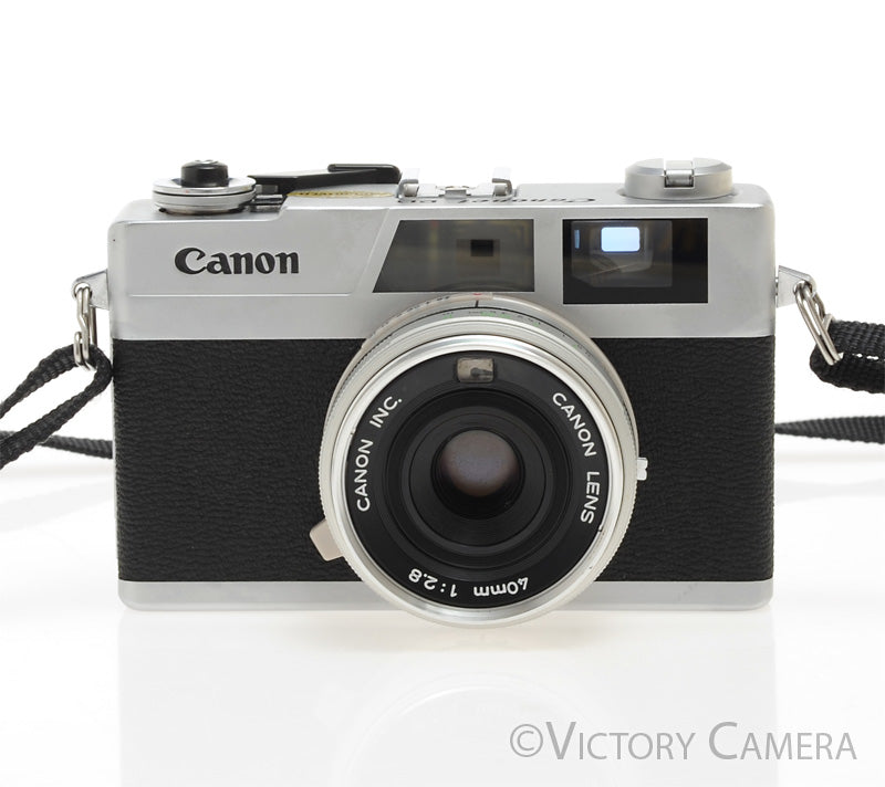 Canon Canonet 28 35mm Rangefinder Camera w/ 40mm f2.8 Lens -New Seals- [EXC-]