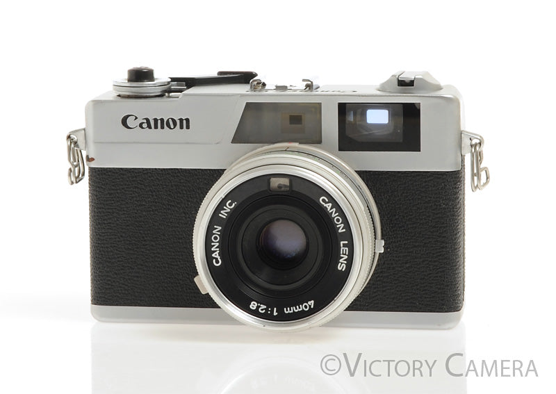 Canon Canonet 28 35mm Rangefinder Camera w/ 40mm f2.8 Lens -New Seals- - Victory Camera