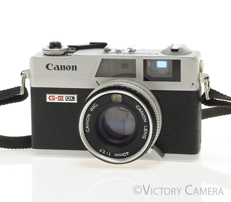 Canonet QL17 QL-17 GIII Rangefinder Camera -New Seals- [EXC+]