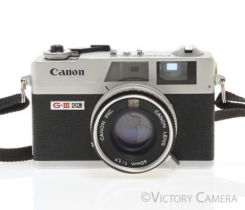 Canonet QL17 QL-17 GIII Rangefinder Camera -New Seals- [EXC+]