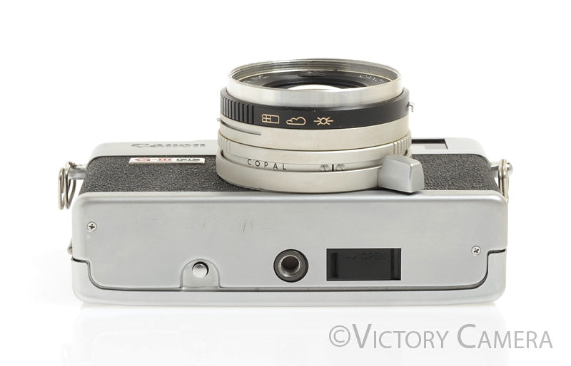 Canonet QL17 QL-17 GIII 35mm Rangefinder Camera w/ 40mm f1.7 Lens -New Seals- - Victory Camera