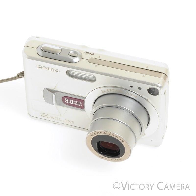 Casio EXILM EX-Z50 Silver 5MP Digital Point &amp; Shoot Camera [EXC-] - Victory Camera