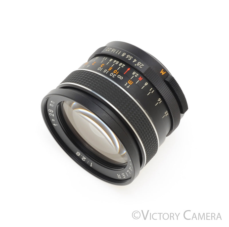 Cavalier 28mm f2.8 Wide Angle Lens for Pentax M42 [EXC+] - Victory Camera