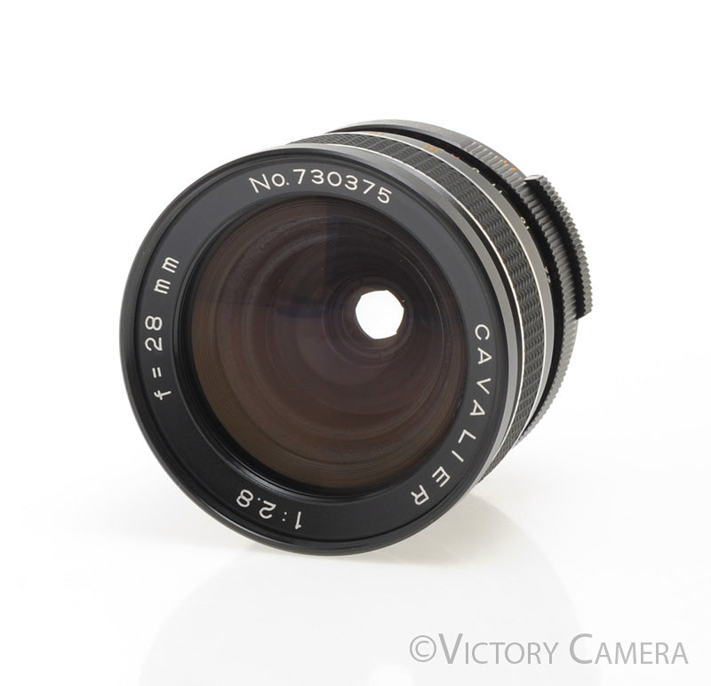 Cavalier 28mm f2.8 Wide Angle Lens for Pentax M42 [EXC+] - Victory Camera