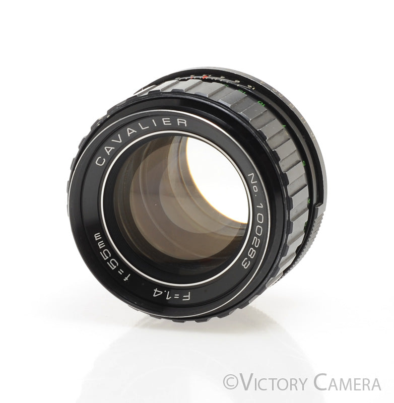 Cavalier 55mm f1.4 Fast Prime Lens for Pentax M42 Screw Mount [EXC] - Victory Camera