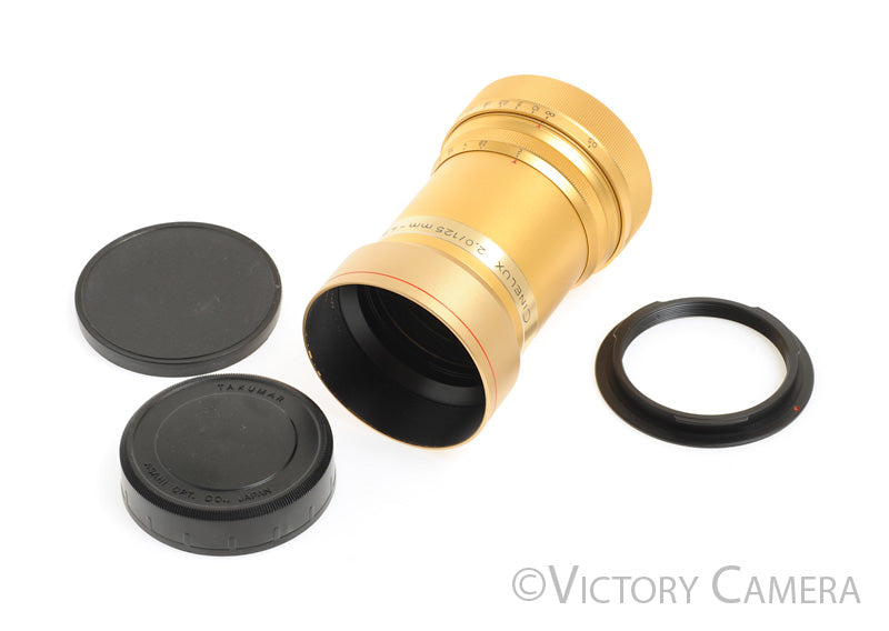 Isco-Gottingen Cinelux 125mm F2 Lens for Pentax 67 [EX+] - Victory Camera