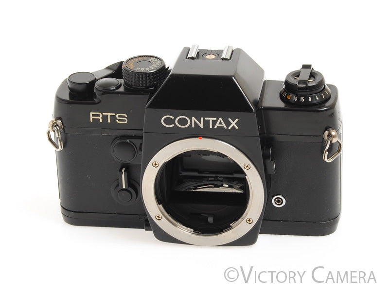 Contax RTS Black 35mm SLR Camera Body for Parts [AS-IS] - Victory Camera