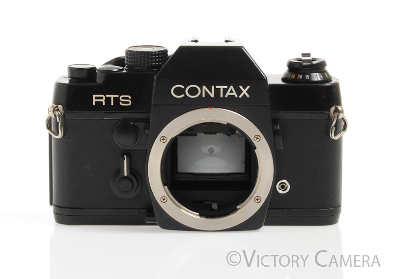 Contax RTS Black 35mm SLR Camera Body for Parts [AS-IS] - Victory Camera