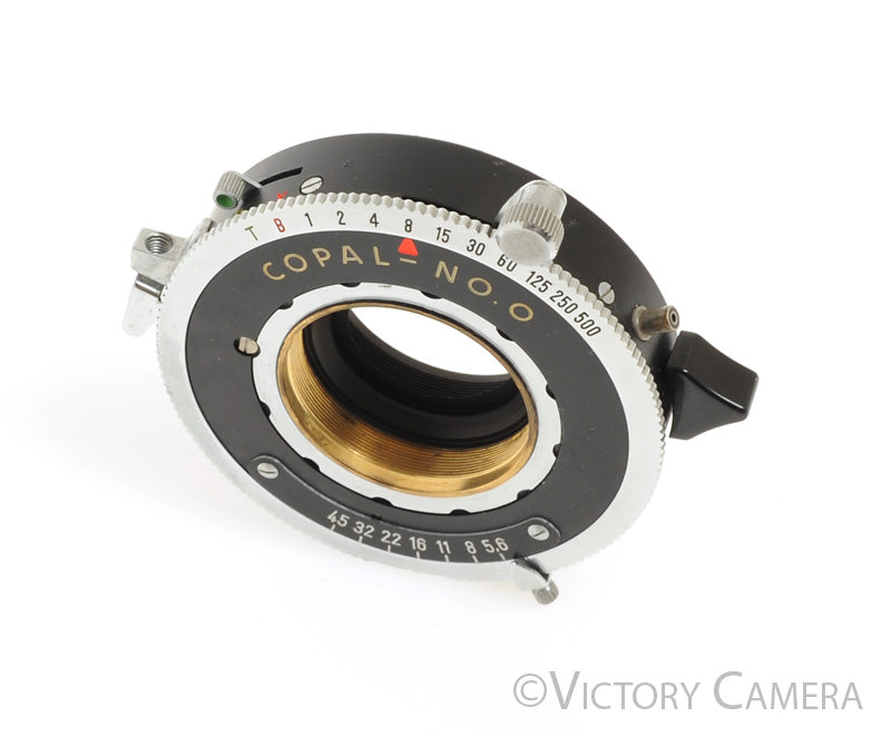 Copal #0 No. 0 Shutter f5.6 Scale (only) for 4x5 Large Format [EXC+] - Victory Camera