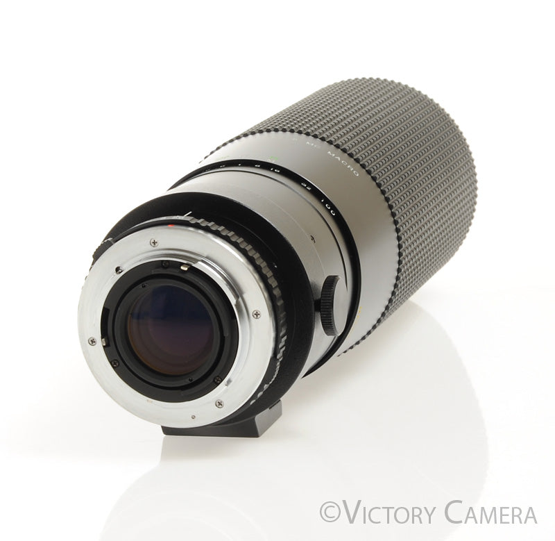 Cosina Super 100-500mm f5.6-8 Macro Telephoto Zoom Lens for Olympus OM [MINT-] - Victory Camera