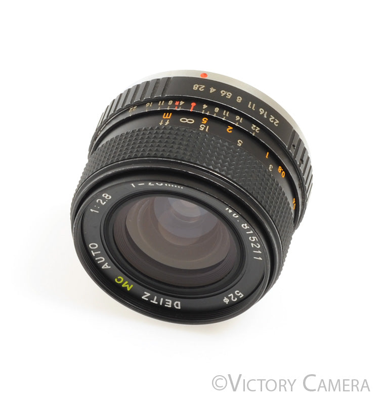 Deitz MC 28mm f2.8 Wide Angle Lens for Pentax K Mount [EXC] - Victory Camera