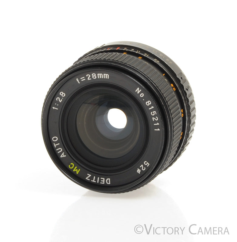 Deitz MC 28mm f2.8 Wide Angle Lens for Pentax K Mount [EXC] - Victory Camera