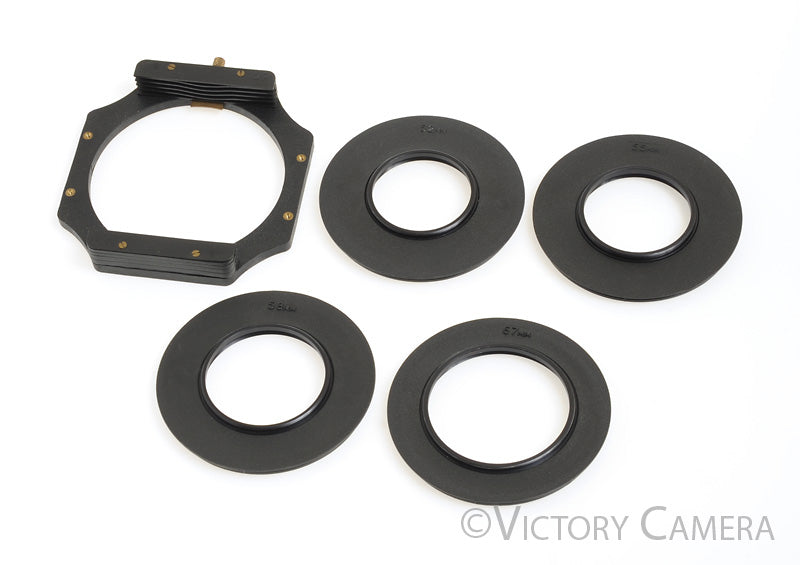 Genuine Lee 100mm Filter Holder w/ Mounting Rings [EXC+] - Victory Camera