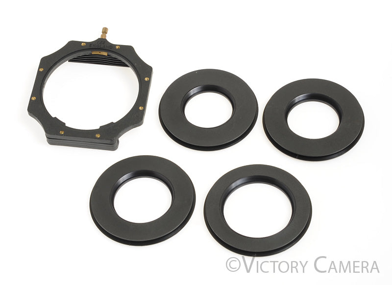 Genuine Lee 100mm Filter Holder w/ Mounting Rings [EXC+] - Victory Camera