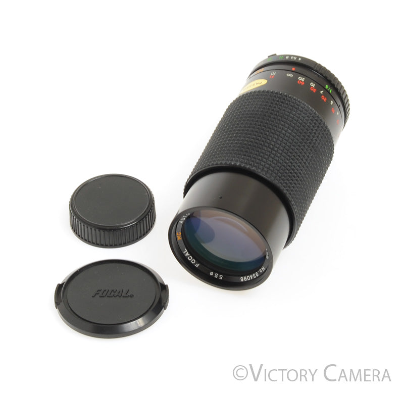 Focal MC 80-200mm f4 Telephoto Zoom Lens for Minolta Manual Focus [MINT]