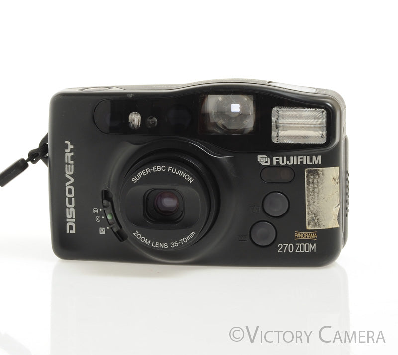 Fuji Fujifilm Discovery 270 Zoom 35mm Point &amp; Shoot Film Camera [EXC] - Victory Camera