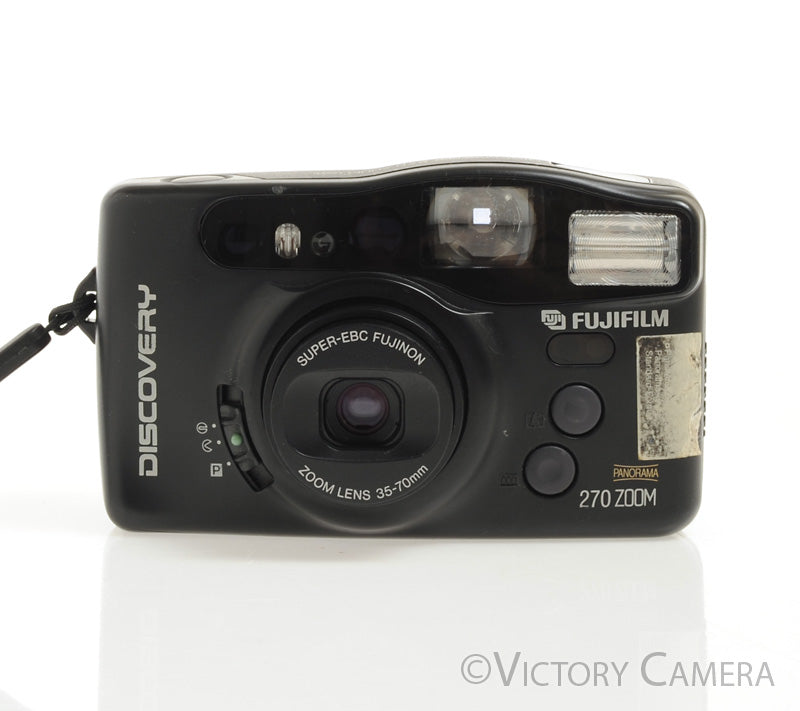 Fuji Fujifilm Discovery 270 Zoom 35mm Point &amp; Shoot Film Camera [EXC] - Victory Camera