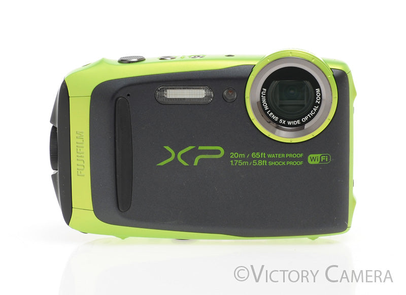 Fuji Fujifilm XP120 16MP Green Waterproof Digital Point &amp; Shoot Camera [EXC] - Victory Camera