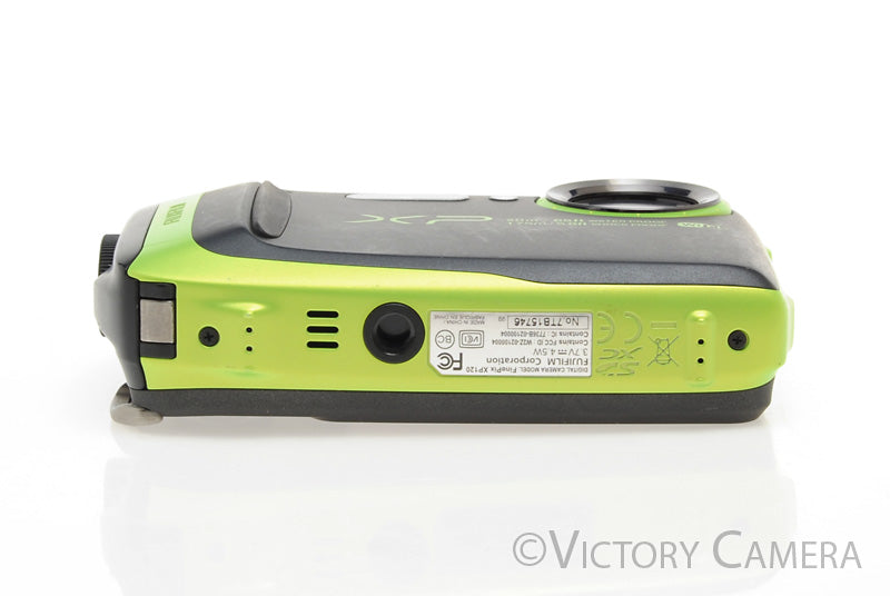 Fuji Fujifilm XP120 16MP Green Waterproof Digital Point &amp; Shoot Camera [EXC] - Victory Camera