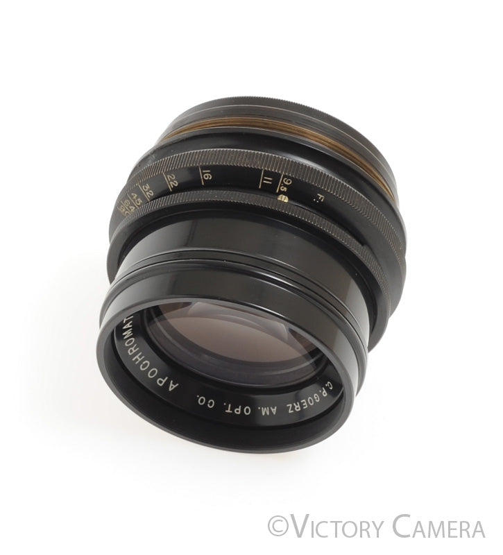 C.P. Goerz Apochromat 16 1/2&quot; 420mm f9.5 Artar Red Dot for 8x10 [Good] - Victory Camera