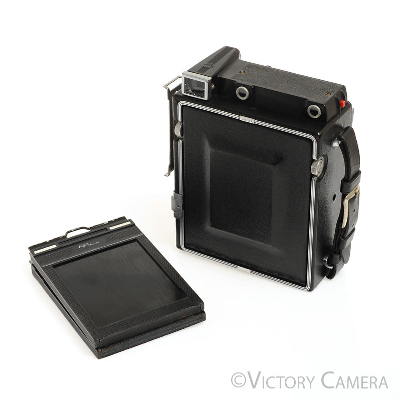 Graflex Crown Graphic 4x5 View Camera w/ 127mm f4.7 Ektar Lens [EXC] - Victory Camera