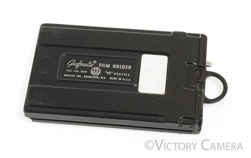 Graflex Grafmatic Rapid 4x5 View Camera Film Holder w/ Six Septums [EXC] - Victory Camera