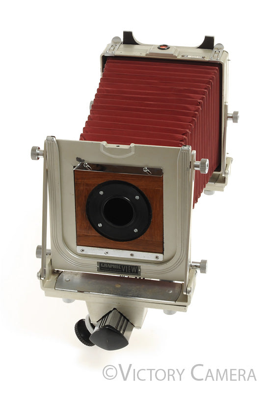 Graflex Graphic View 4x5 Large Format Rail Camera w/ #0 Lens Board  [GOOD] - Victory Camera