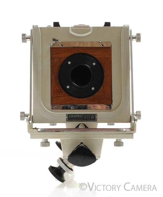 Graflex Graphic View 4x5 Large Format Rail Camera w/ #0 Lens Board  [GOOD] - Victory Camera