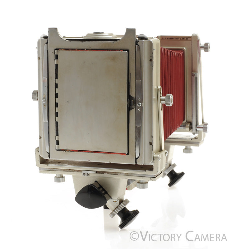 Graflex Graphic View 4x5 Large Format Rail Camera w/ #0 Lens Board  [GOOD] - Victory Camera