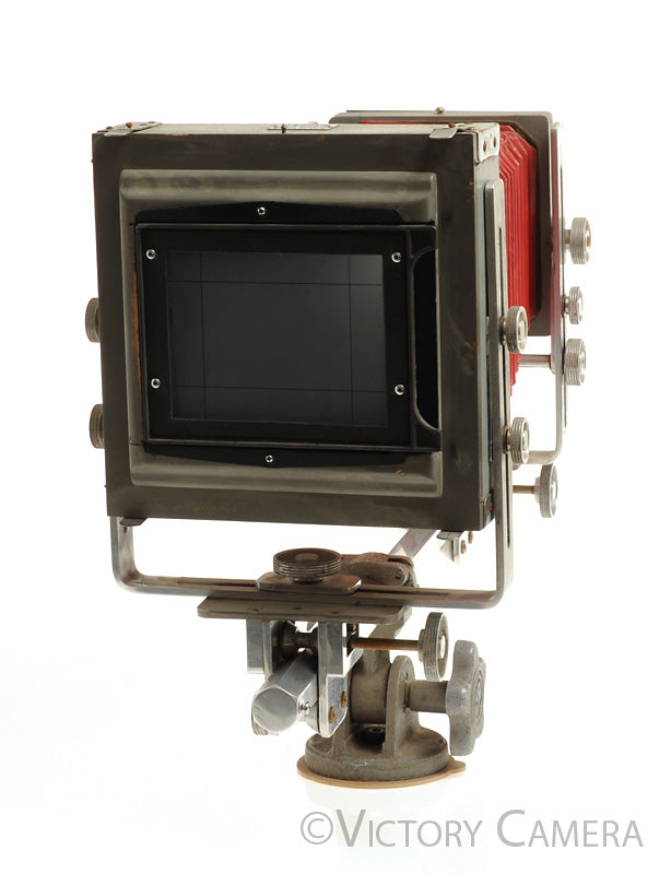 Grover 4x5 View Camera w/ Red Bellows [GOOD] - Victory Camera