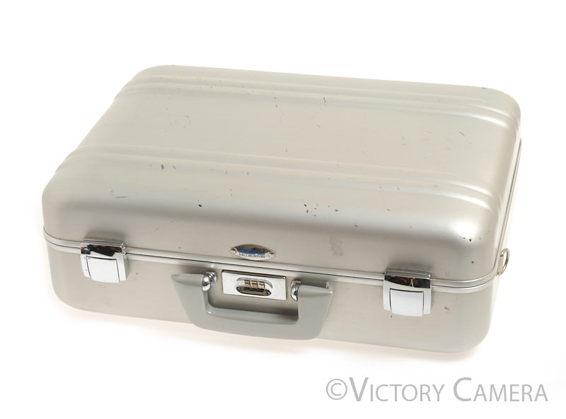 Zero Halliburton Vintage Aluminum Camera Case (~18&quot; x 12&quot; x 5&quot;) [EXC] - Victory Camera