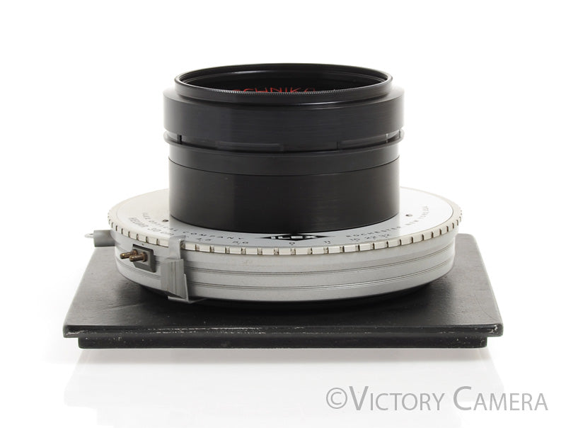 Voigtlander 30cm f4.5 Technika-Heliar 8x10 Lens in Ilex Shutter Calumet C1 Board [EXC-] - Victory Camera