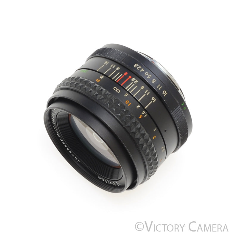 JCPenney Multi-Coated 28mm f2.8 Wide Angle Lens for Pentax K Mount [EXC+] - Victory Camera