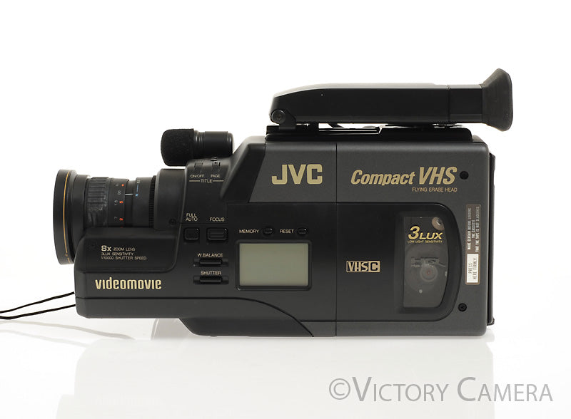 JVC GR-65U Compact VHS VHS-C Camcorder Video Camera [EXC+] - Victory Camera