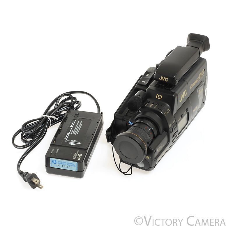 JVC GR-65U Compact VHS VHS-C Camcorder Video Camera [EXC+] - Victory Camera