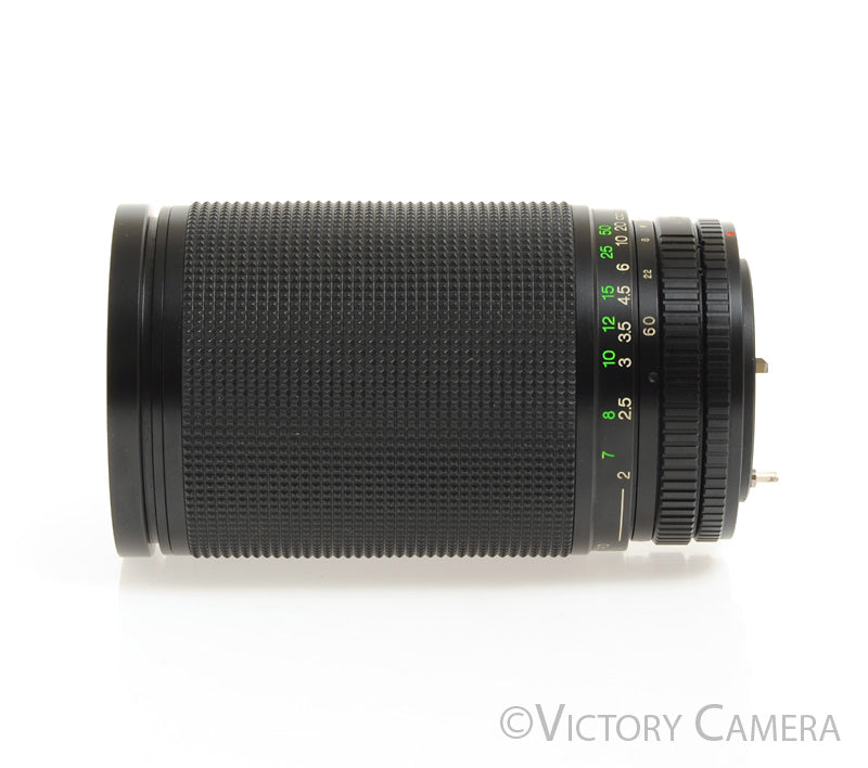 Kalimar MC 60-300mm f4-5.6 Telephoto Macro Zoom Lens for Canon FD [EXC+] - Victory Camera