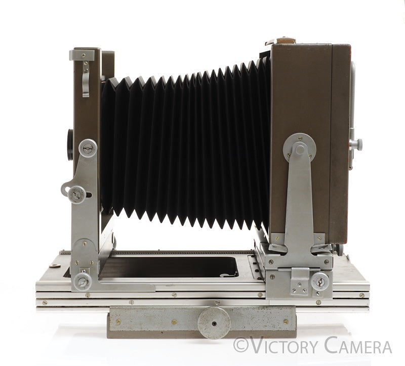 Rare Kodak Specialist Mod. 2 5x7 Gray Wooden Field Camera w/ Ektar 203mm [EXC+] - Victory Camera