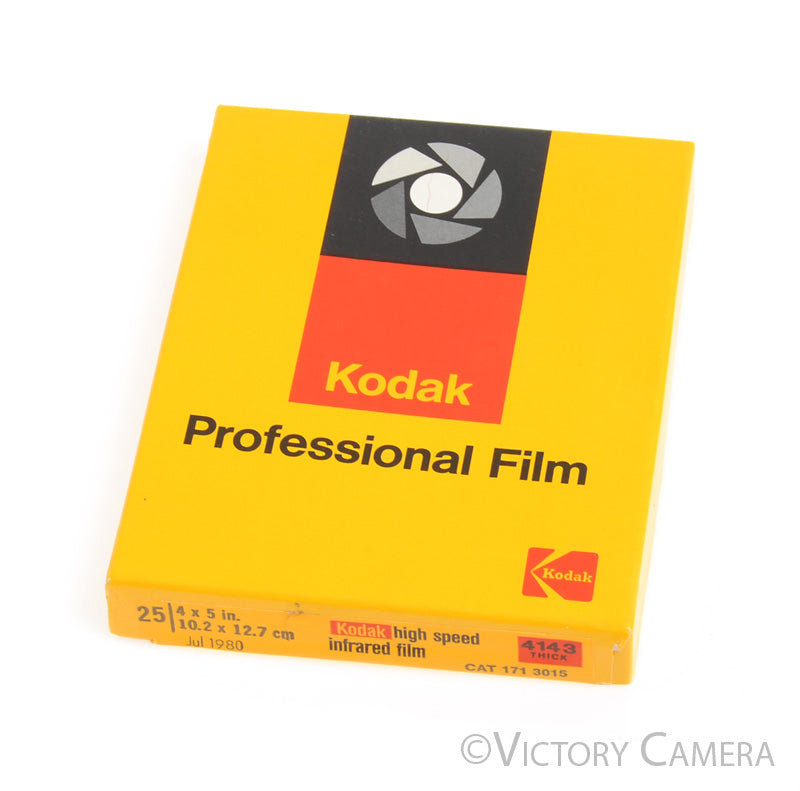 Kodak High Speed Infrared 4143 4x5 Large Format Film (25 Sheets) -Cold Stored- - Victory Camera