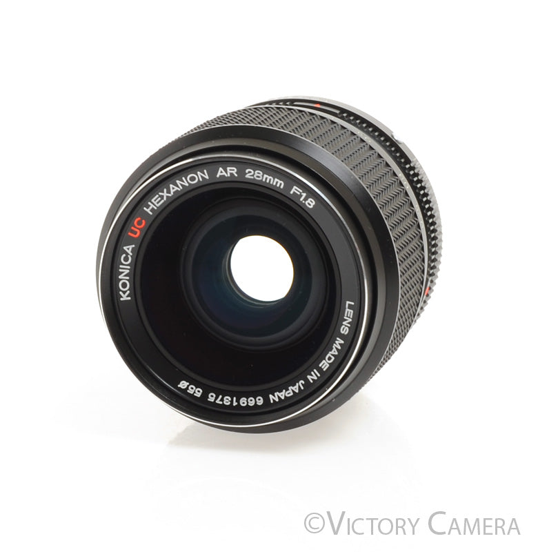 Konica Hexanon 28mm F1.8 AR Wide Angle Lens [MINT-]