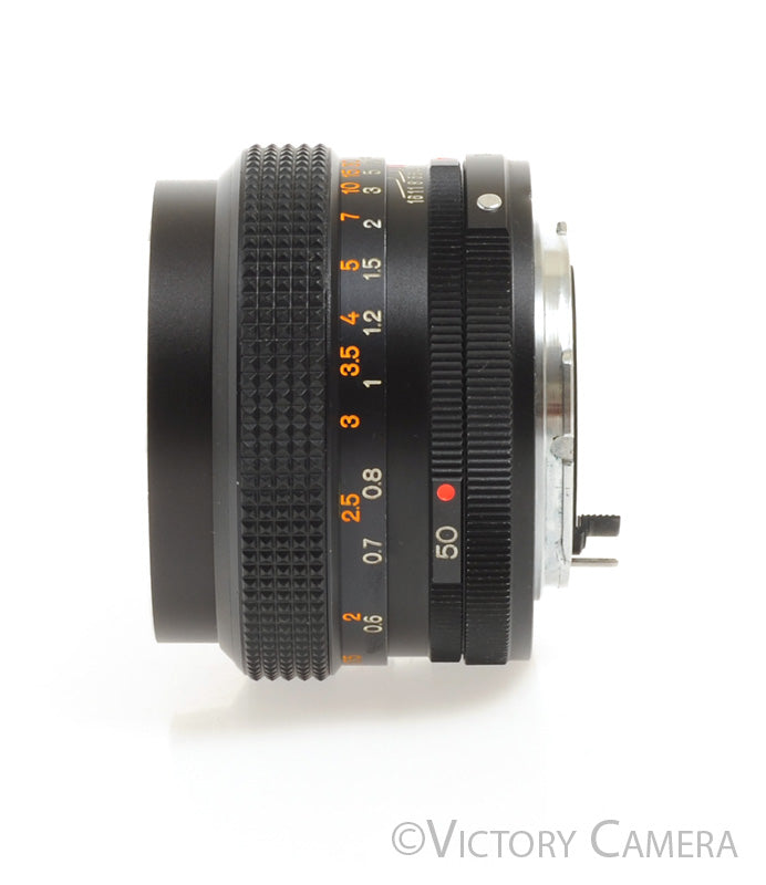 Konica Hexanon 50mm F1.4 AR Mount Prime Lens [EXC+] - Victory Camera