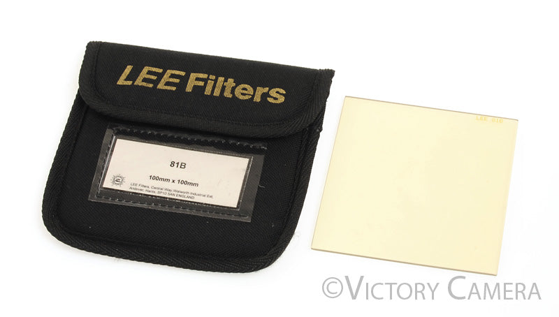 Lee 100mm 81B Warming Filter [MINT-] - Victory Camera