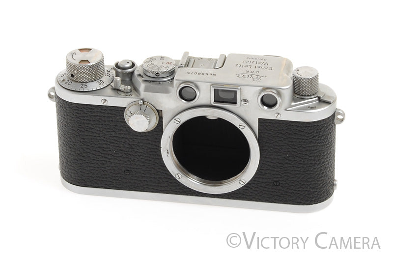 Leica IIIF Camera Color Dial Body -Good Working- [EXC-] - Victory Camera