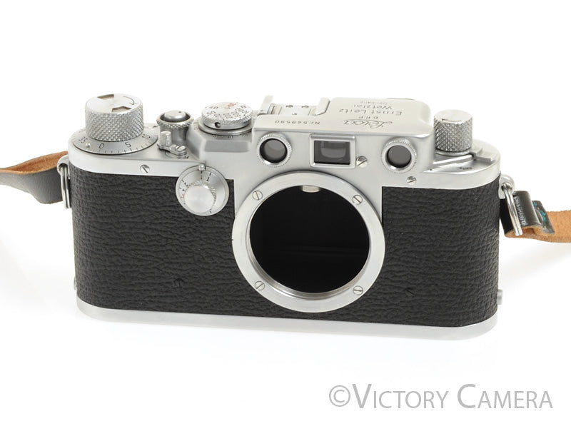 Leica IIIF Camera Color Dial Body -Good Working- [EXC-] - Victory Camera