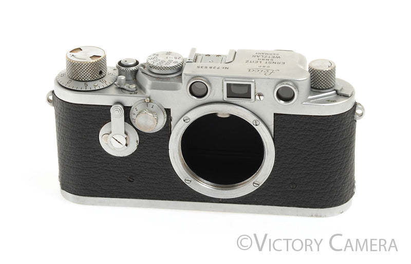 Leica IIIF Camera Color Dial Body  [EXC] - Victory Camera