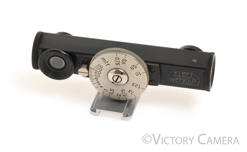 Leica Leitz Genuine HFOOK Black Accessory Rangefinder  -Small Crack- [Good] - Victory Camera