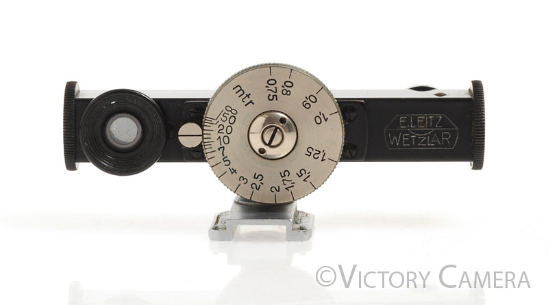 Leica Leitz Genuine HFOOK Black Accessory Rangefinder  -Small Crack- [Good] - Victory Camera