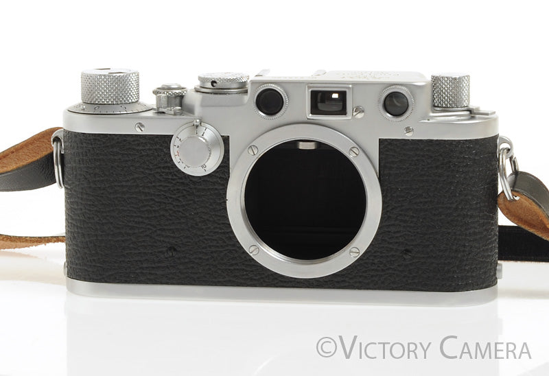 Leica IIIF Camera Color Dial Body -Good Working- [EXC-] - Victory Camera